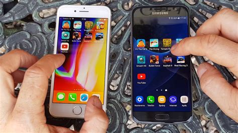 Samsung galaxy vs iphone 8 plus